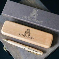 Executive Wooden Pen With Engraved Name - My Art