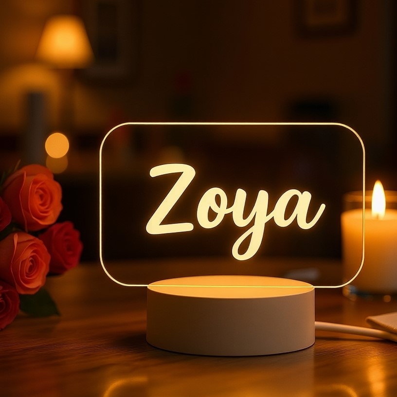 Avighna Personalized Name 3D LED Night Lamp