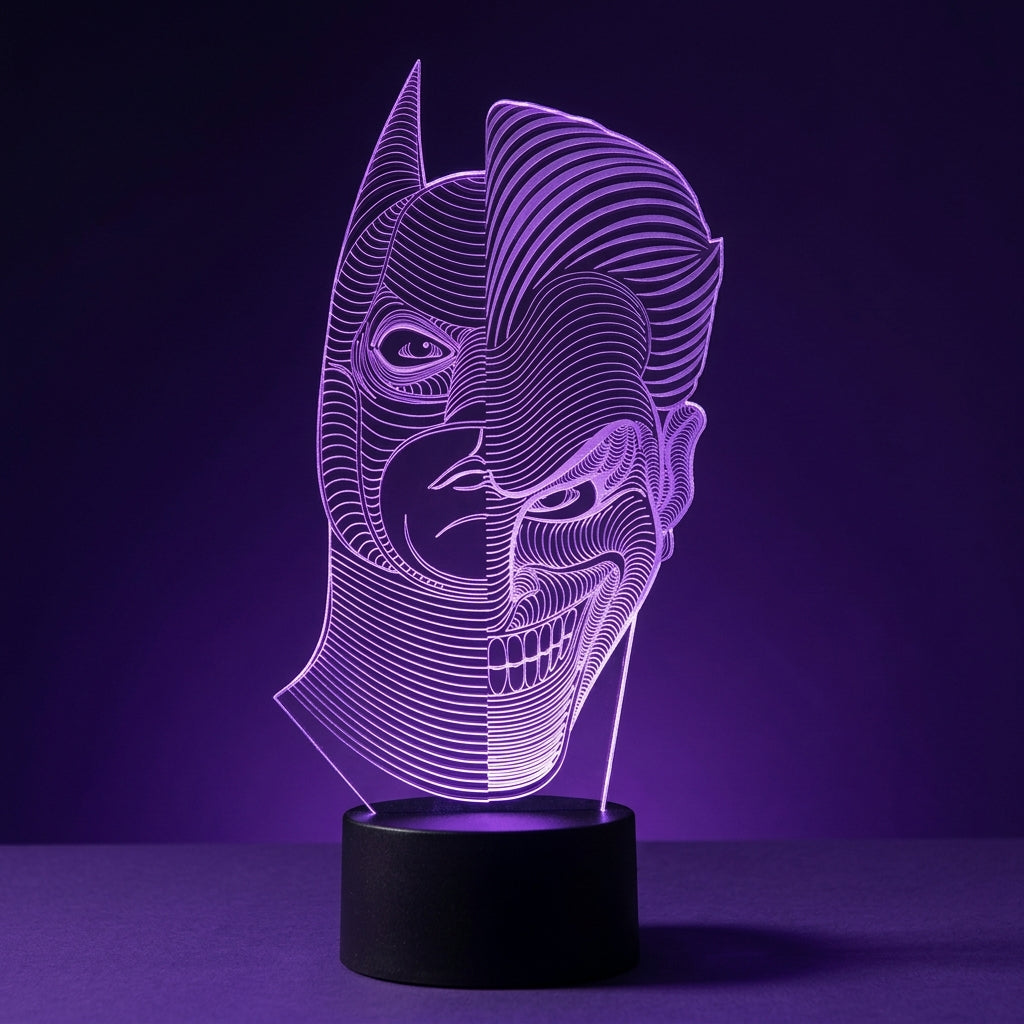 Batman Joker 3D Lamp