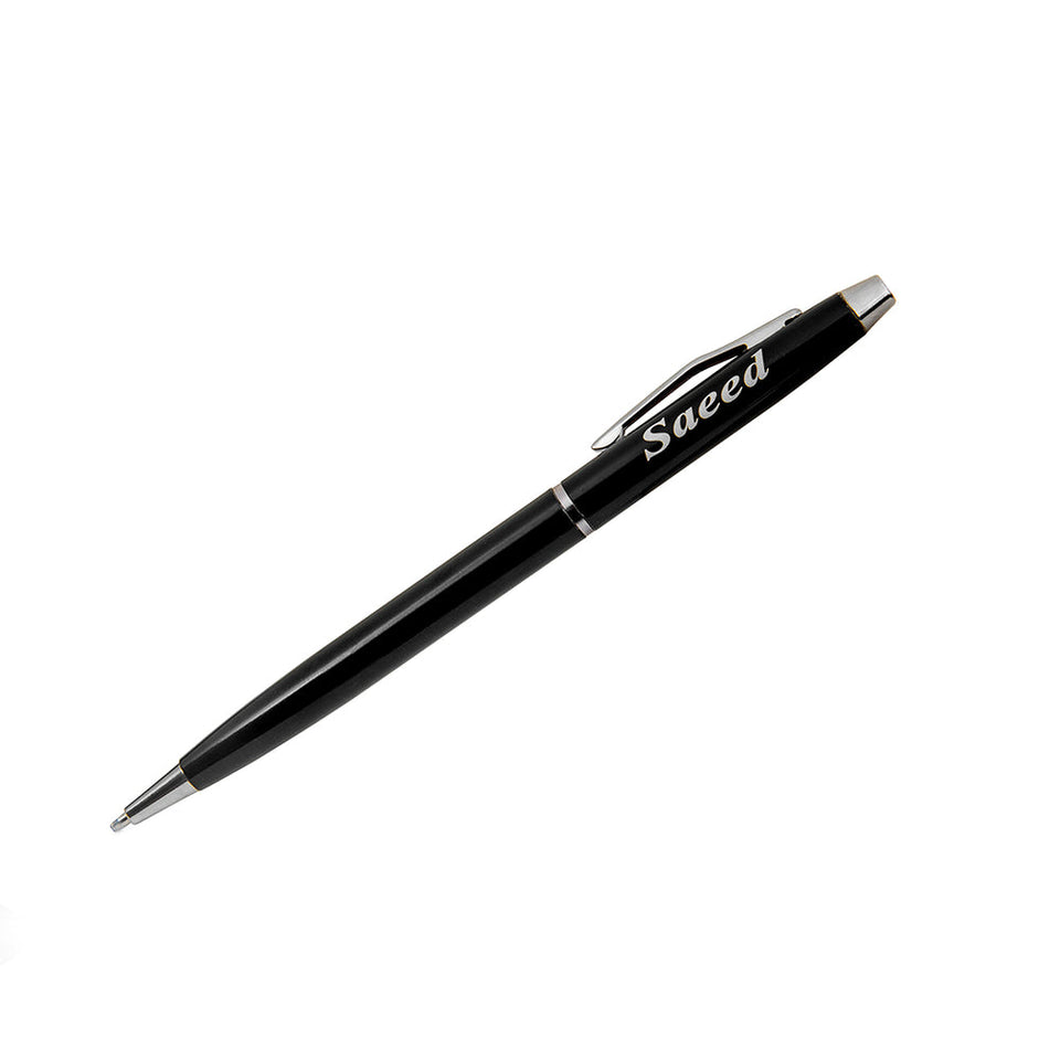 Pack Of 2 Metallic Pencil Pen with Engraved Name