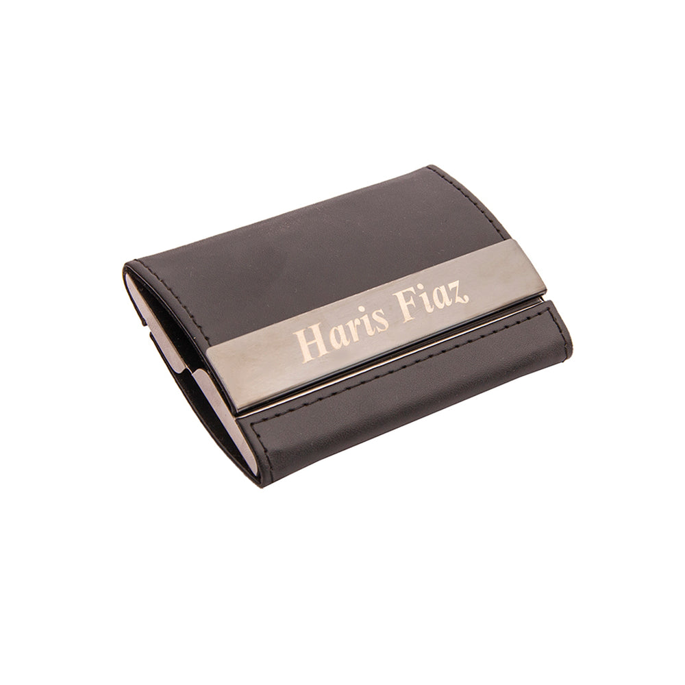 Double Sided Visiting Card Holder | Engraved Name - My Art