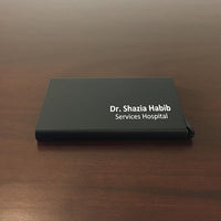 Pop-up Cards Holder Name Engraved With RFID