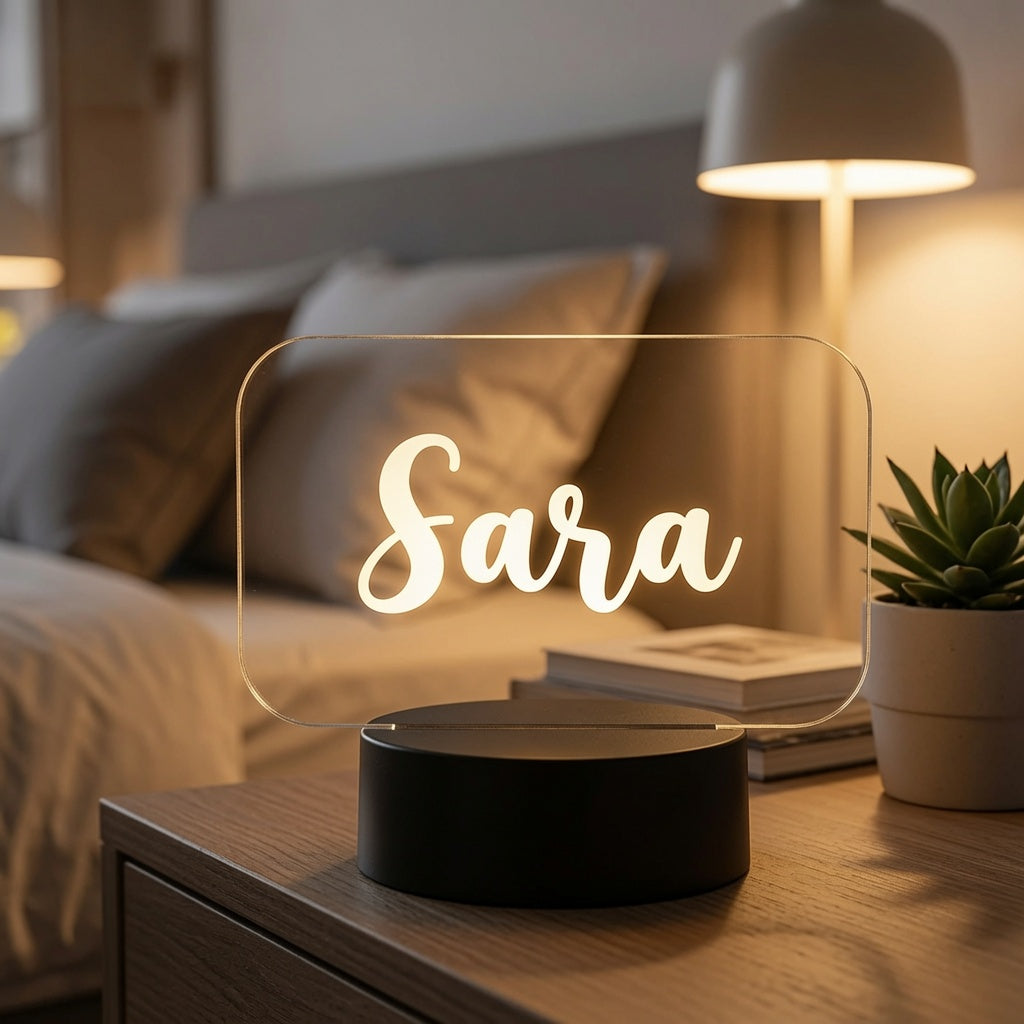 Avighna Personalized Name 3D LED Night Lamp