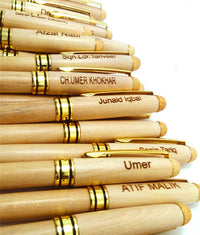 Luxury Wooden Pen With Engraved Name - My Art