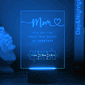 Mother's Day Night Light Personalized Mom You Are the Piece that Holds Us Together Acrylic Night Light for Mom